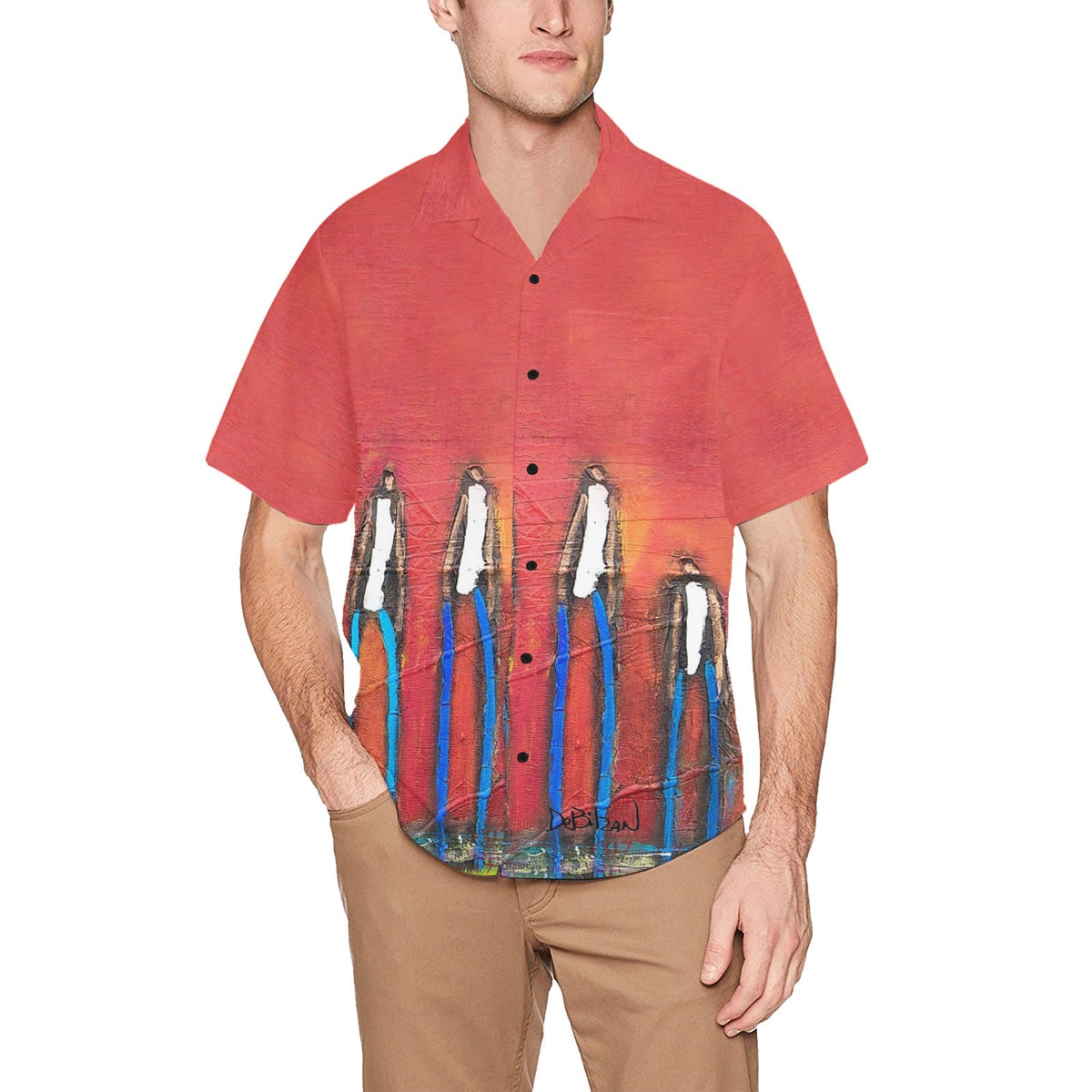 Billy Hawaiian Shirt, Butcher Hawaiian Tee, Print Shirt For