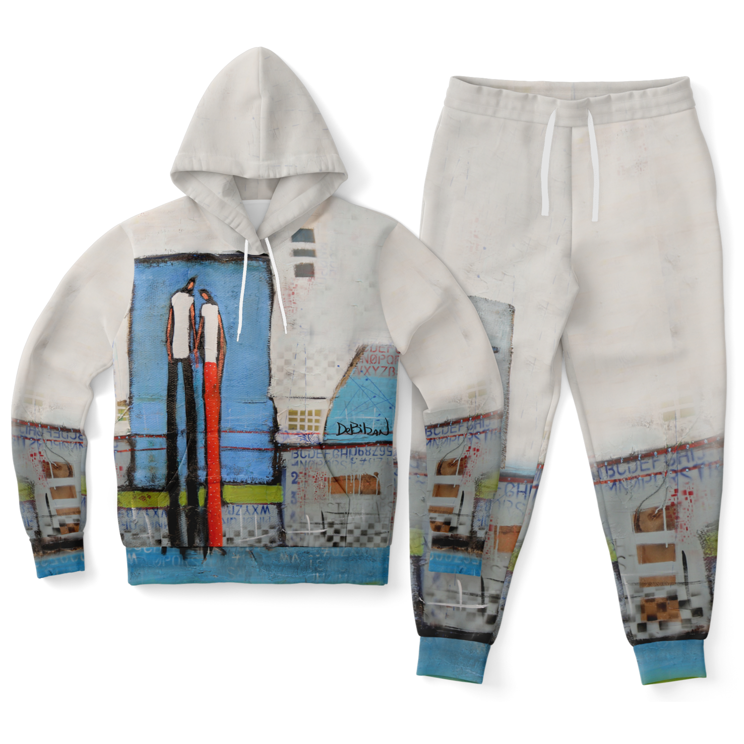 Reol DOODLE HOODIE PANTS セット サイズ 2 Just the two of us Athletic Hoodie & Jogger - AOP – DeBilzan
