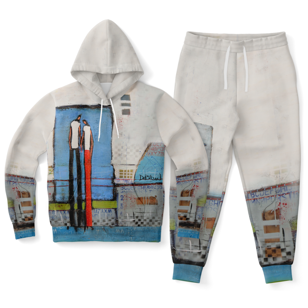 Reol DOODLE HOODIE PANTS セット サイズ 2 Just the two of us Athletic Hoodie & Jogger - AOP – DeBilzan