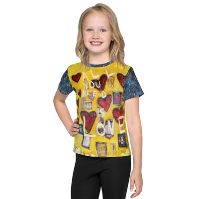 All You Need Is Love kids crew neck t-shirt
