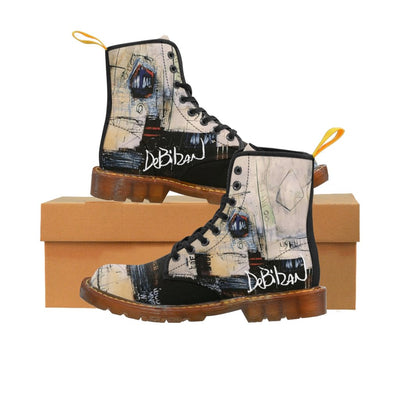 Shoes Abstract Men's Canvas Boots