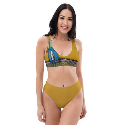 Swimwear Recycled high-waisted bikini