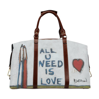 Travel Bags DeBilzan All U Need is Love Flight Bag (large)