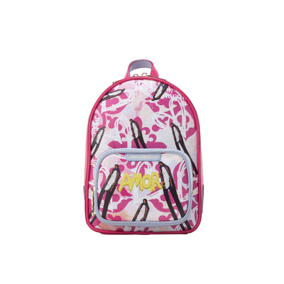 Backpack Mini Luci Amor Fucsia DeBilzan
