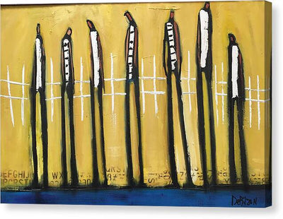 Canvas Print Jury's Out - Canvas Print