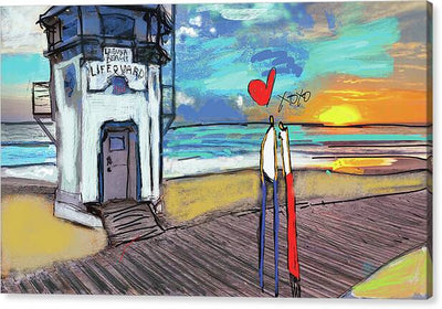 Canvas Print Lifeguard - Canvas Print