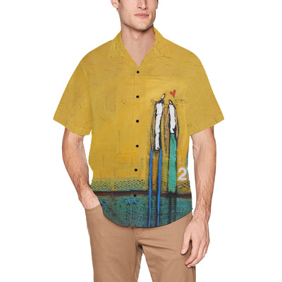 Clothes Better Days Men's All Over Print Hawaiian Shirt With Chest Pocket(ModelT58)