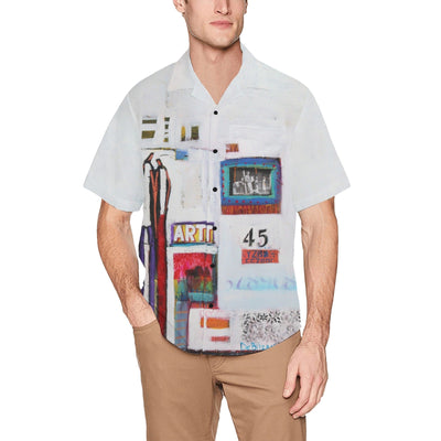 Clothes HOOKIN UP Men's All Over Print Hawaiian Shirt With Chest Pocket(ModelT58)