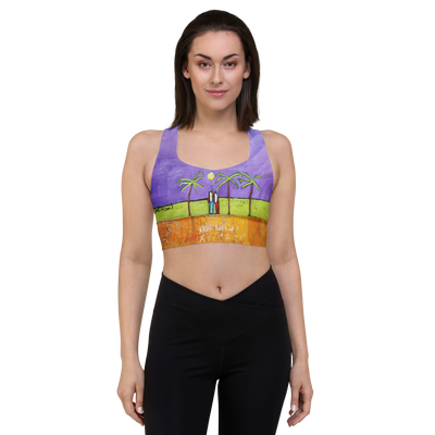 Finding our way Longline sports bra