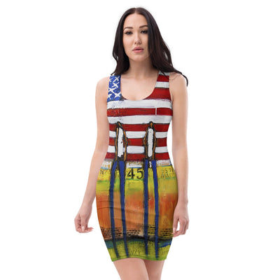 Land of liberty Sublimation Cut & Sew Dress