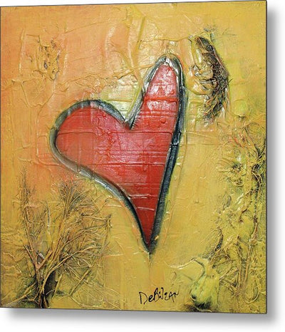 Metal Print Heart  - Metal Print