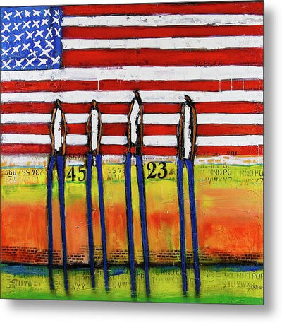 Metal Print Land Of Liberty - Metal Print