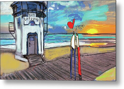 Metal Print Lifeguard - Metal Print