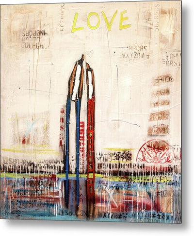 Metal Print To Be Loved - Metal Print