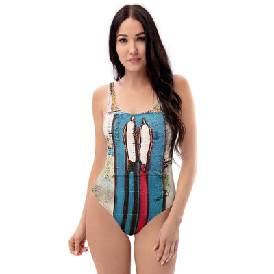 Middle of no where One-Piece Swimsuit