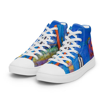 5 Of Hearts Men’s high top canvas shoes