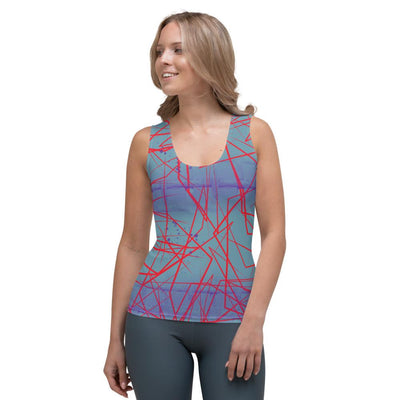 Abstract Lines Tank Top