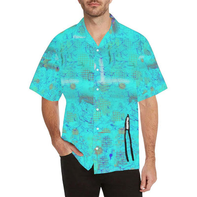 All-over Shirts life is good today Men's All Over Print Hawaiian Shirt (Model T58)