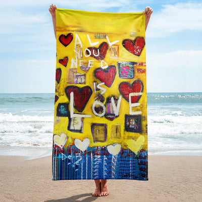 All you need is love Towel