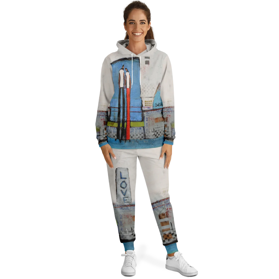 Just the two of us Athletic Hoodie & Jogger - AOP – DeBilzan