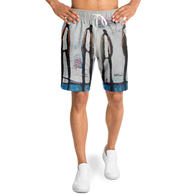 Athletic Long Shorts - AOP short