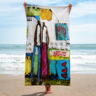 Beach Towel Caribbean Love Beach Towel