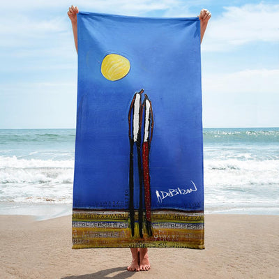 Beach Towel Delray Sunset Beach Towel