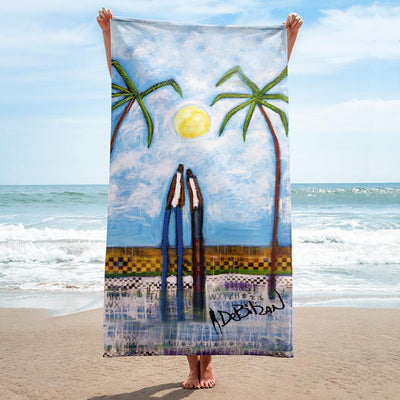 Beach Towel Island Romance Beach Towel