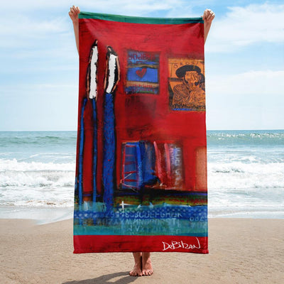 Beach Towel Ode To Picasso Towel