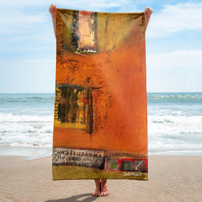 Beach Towel Written On The Wall Beach Towel