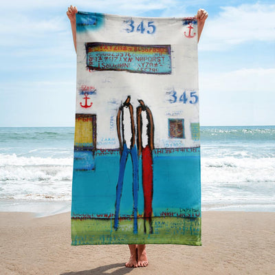 Beach Towel Your My Anchor Towel