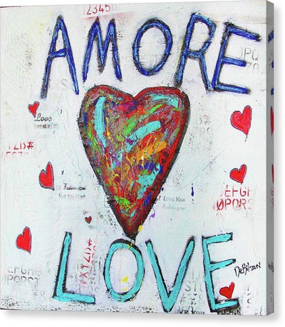Canvas Print Amore Love  - Canvas Print