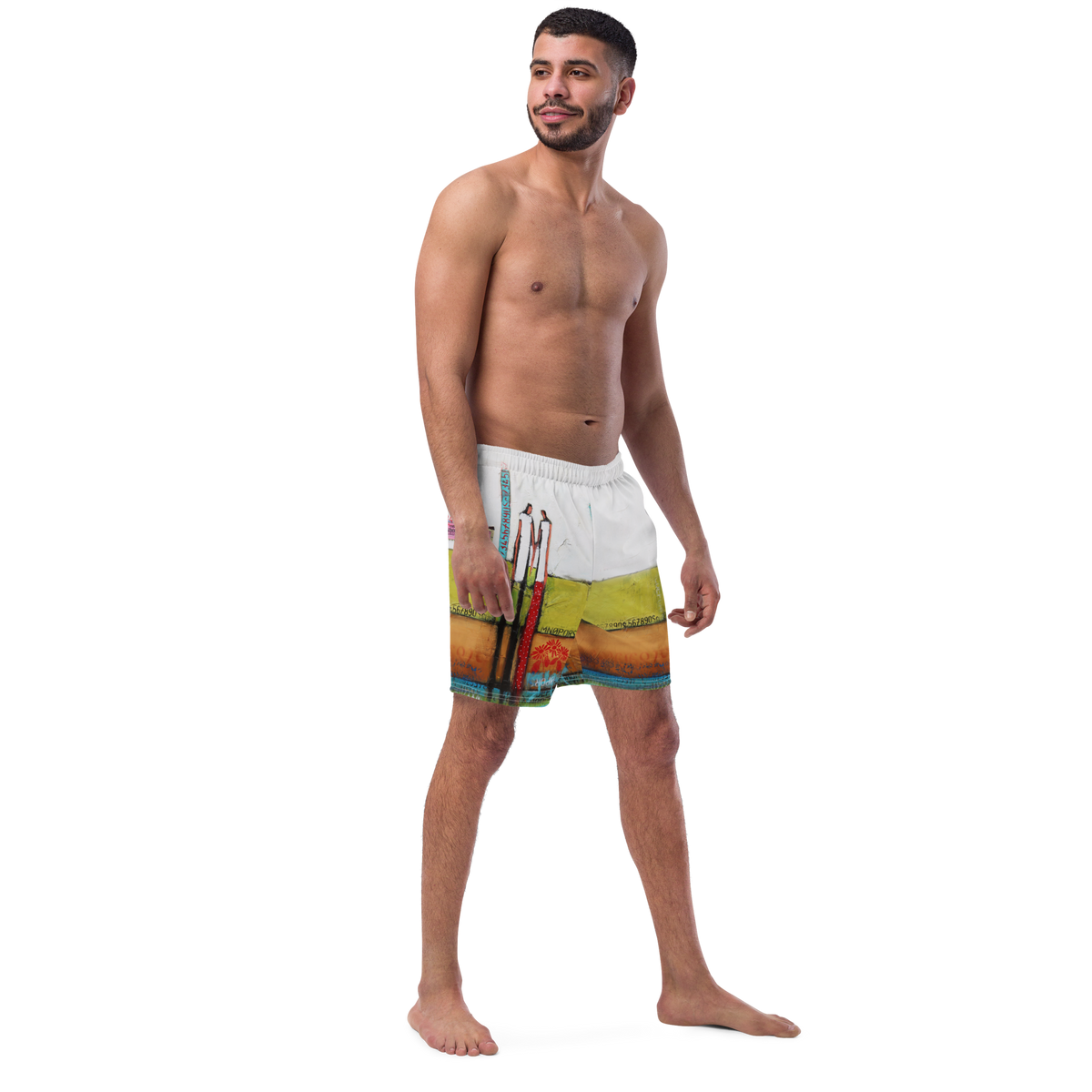 FORGET ME NOT Men's swim trunks – DeBilzan Gallery