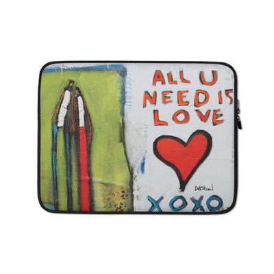 INVALUABLE - All You Need Is Love Laptop Sleeve