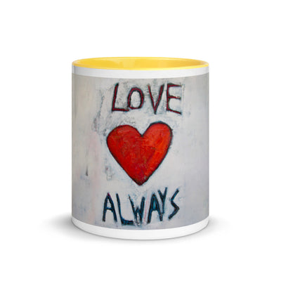 Love Always Mug with Color Inside