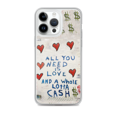 Love And Cash iPhone Case