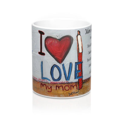 Mug DeBilzan I Love Mom Mug 11oz