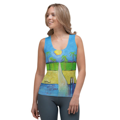 Shirts & Tops Together in paradise Sublimation Cut & Sew Tank Top