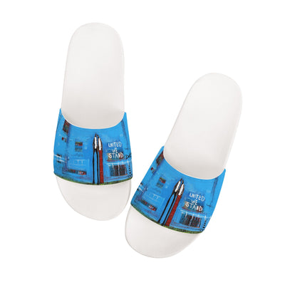 slippers D30 Slide Sandals - White