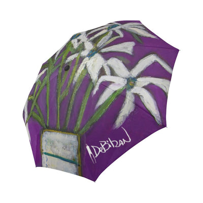 Umbrellas DeBilzan Bouquet 15 Umbrella Automatic Foldable Umbrella (Model U04)