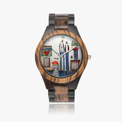 Wooden Quartz Watches All For You, My Love Indian Ebony Wooden Watch